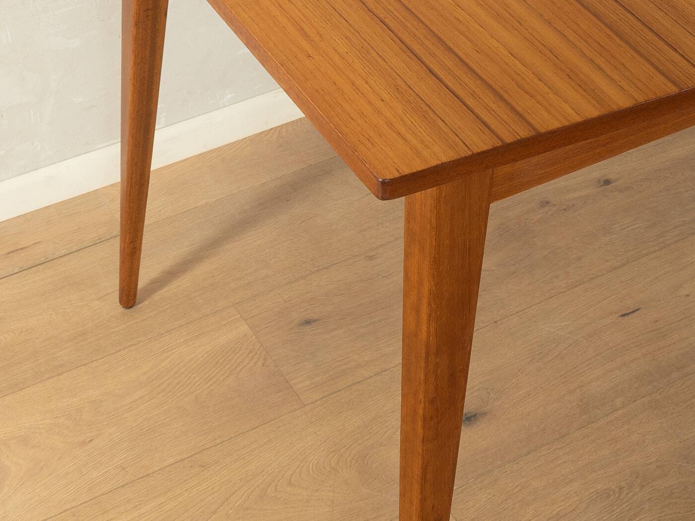 Elegant mid-century dining table with extension function, 1960s