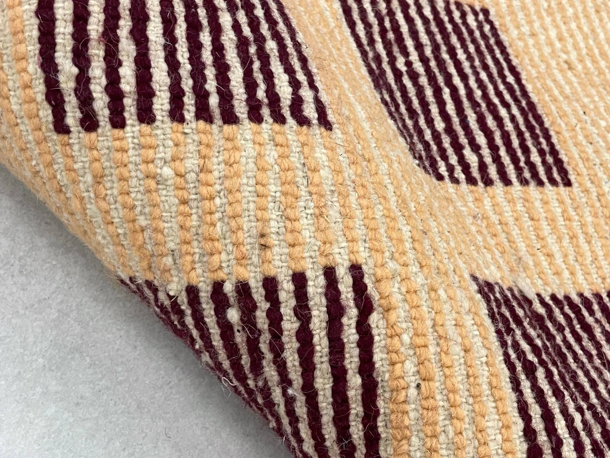 Handmade wool rug Morocco 3 x 2 m