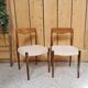 Teak chairs