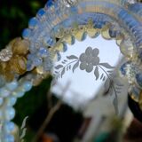 Murano table mirror