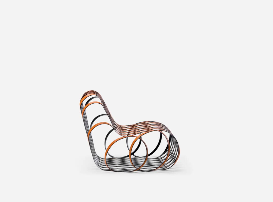 Designer armchair, a real piece of art