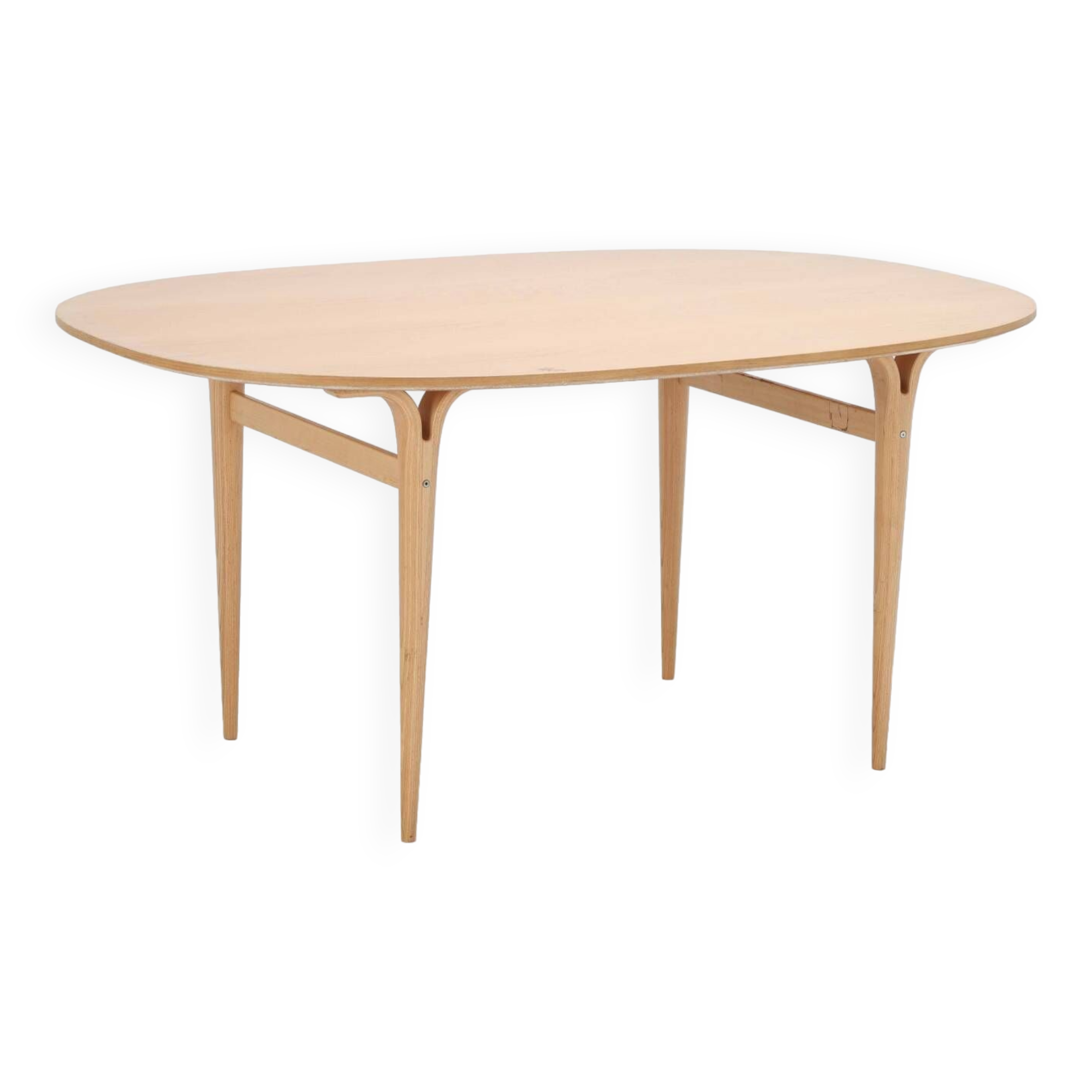 Superellipse table by Piet Hein and Bruno Mathsson Denmark 70s/80s