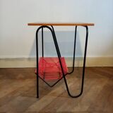 Vintage platinum side table