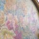 Huile sur paneau ovale "bouquet de fleur"