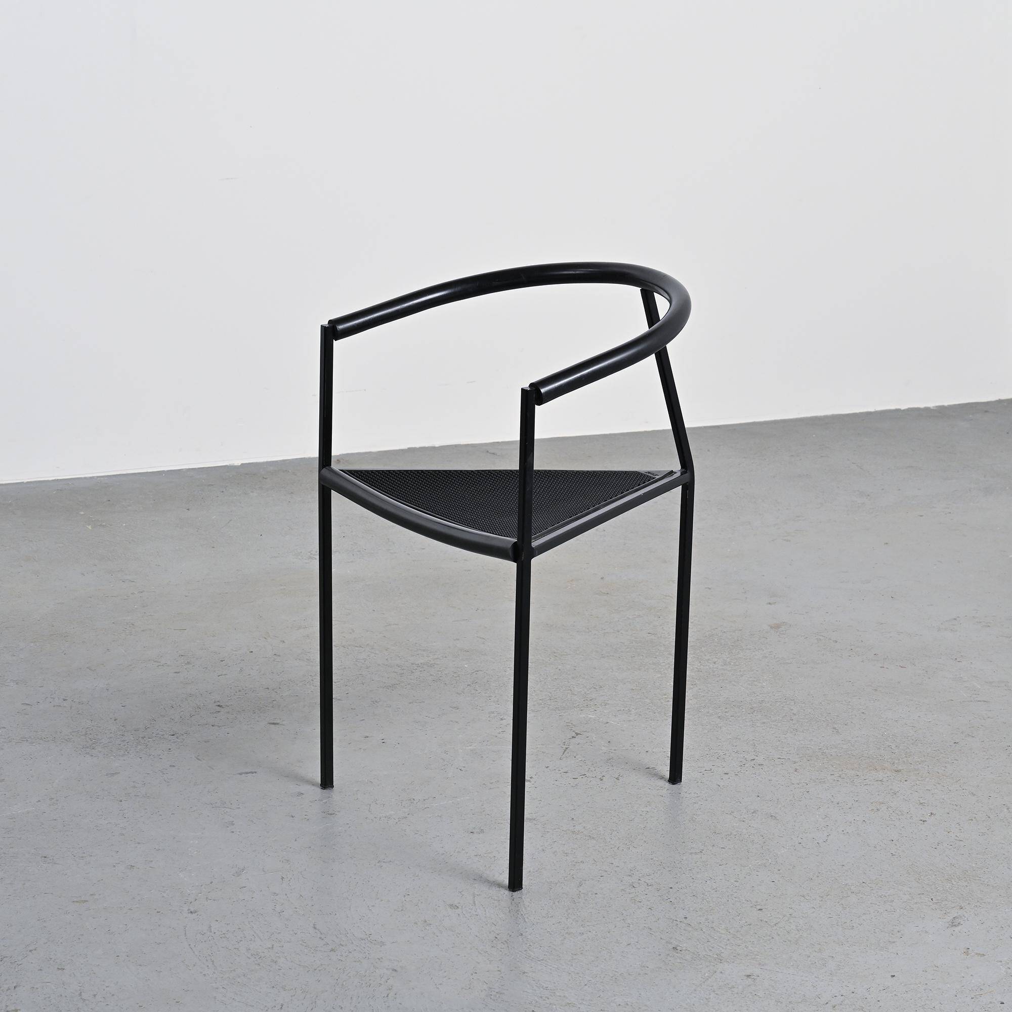 Millepunte chairs by Peregalli and Calatroni for Zeus Noto, around 1985.
