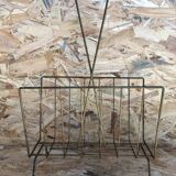 Door Reviews Old 70s Metal Gold + Bamboo Handle Vintage Sofa End