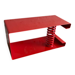 Table basse en acier - industriel