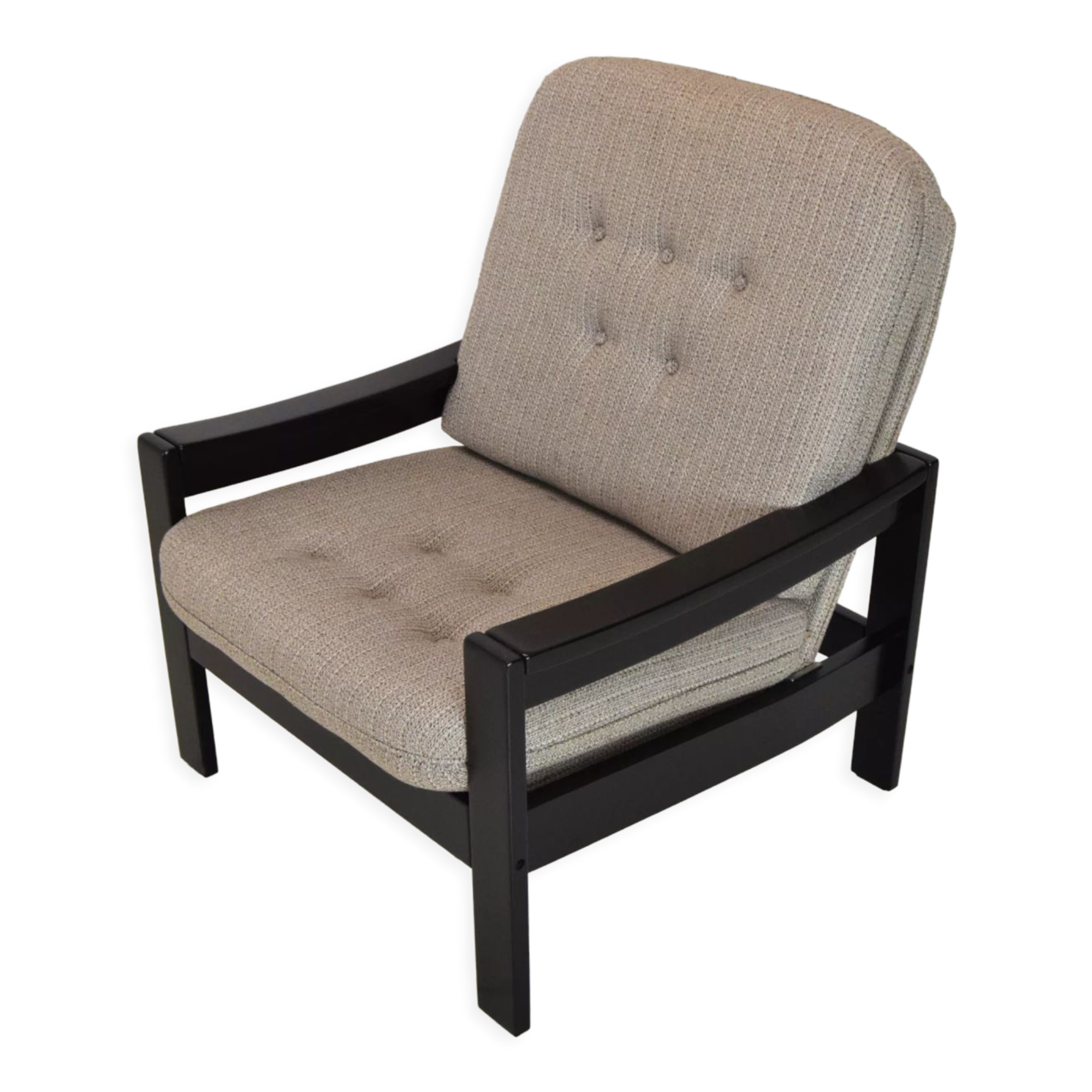 mid-century armchair Leda lux 1980's