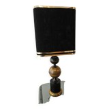 70s lamp in 70s Hollywood Regency design