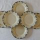 Lot 6 dessert asdiettes iron earth Gien Louvois Series
