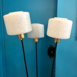 Vintage lamp 3 lights 1950