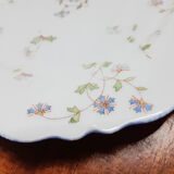 Set of 3 dessert plates o & eg royal austria barbeaux decor 1884-1918