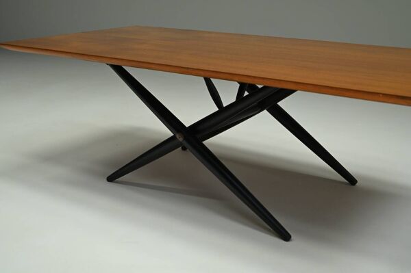 Table basse « Domino » d'Ilmari Tapiovaara pour Asko, Finlande des années 1950.