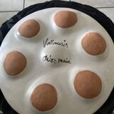 Service à huîtres vallauris 6 assiettes et 1 plat