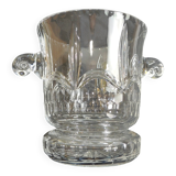 Champagne Bucket Cristallerie de Lorraine – Fleur de Lys Decor – Vintage