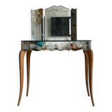 50s Venetian mirrored dressing table