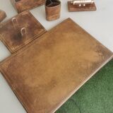 Leather desk set Le Tanneur PARIS