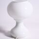 vintage white opaline lamp