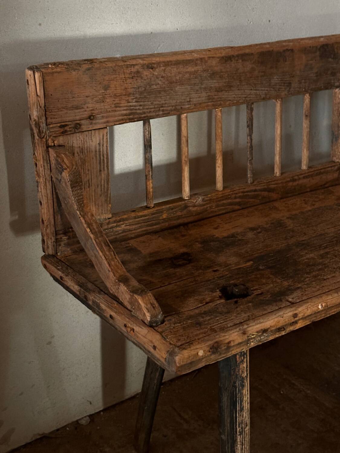 Wooden bench – Wabi Sabi spirit