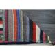 1970s Vintage Turkish Oushak Handmade Wool Cotton Red Runner Rug 95x252