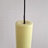 Large yellow Murano glass pendant lamp by Massimo Vignelli for Venini, Italy 1960's