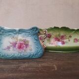 Duo of porcelain planters