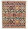 Hand-Knotted Tribal Unique 259 cm x 299 cm Multicolor Wool Carpet