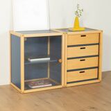 Two-piece modular profile system from the 1970s by Flötotto