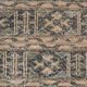 Vintage Turkish hallway rug 45x351 cm