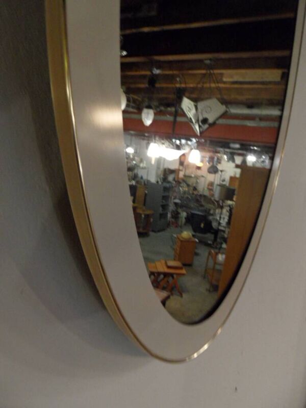 Miroir ovale vintage