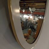 Vintage oval mirror