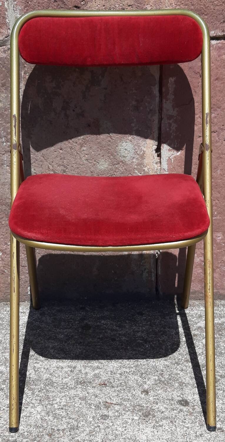 Foldable chair "Souvignet"