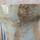 Large vintage vase Saint-Clément France – hand-painted floral decoration