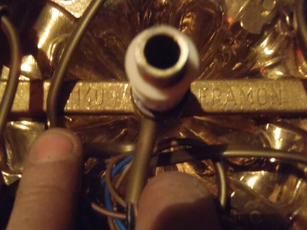 Lustre bronze ''framon'' 9 feux.