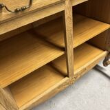 Oak buffet with marquetry