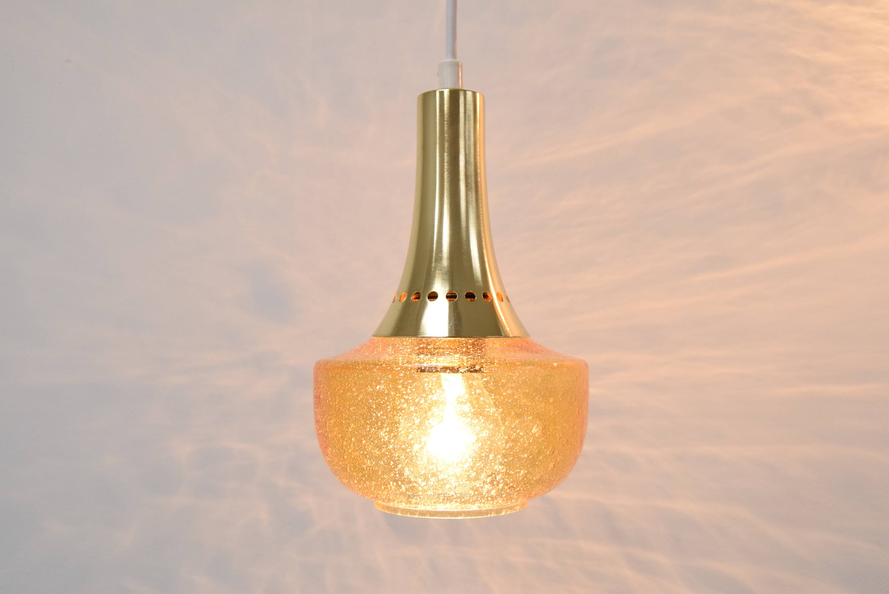 Pair of Mid-century Pendants, Czechoslovakia, 1960's.