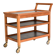 Scandinavian mahogany serving trolley, 1950s