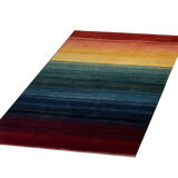Rainbow Rug Modern Multicoloured Carpet