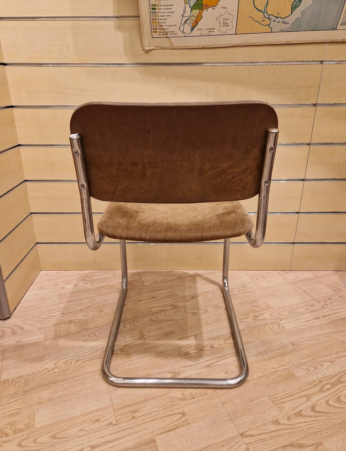 Paire de chaises tubulaire vintage