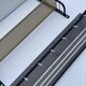 Metal Hanging Coat Rack and Wall Shelves by Pilastro