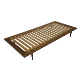 Vintage daybed minimalist design in Teak 1960s