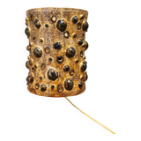 Ceramic wall light, designed by Jette Hellerøe for Axella Denmark, 1960s.