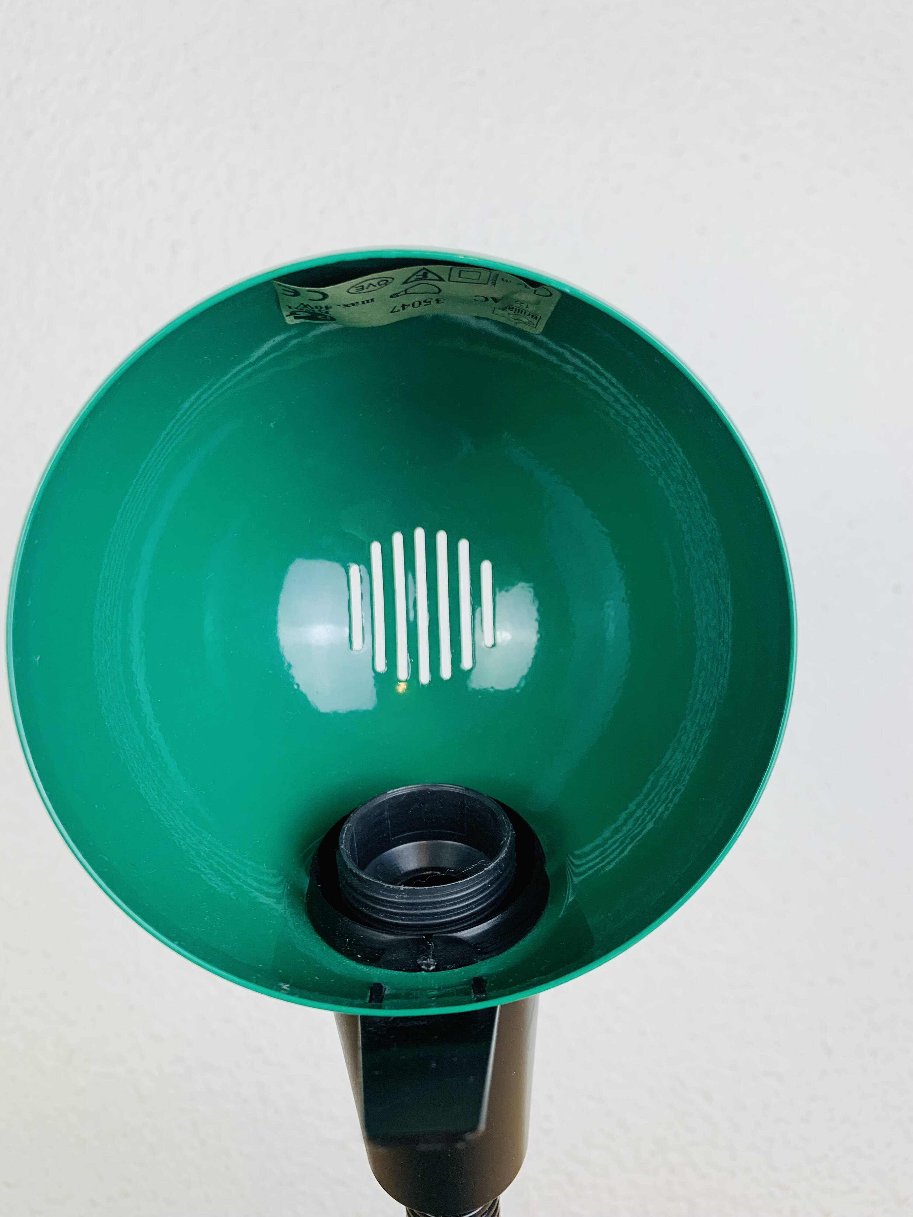 Lampe de bureau vintage métal vert