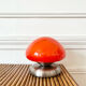 Vintage orange UFO touch lamp