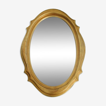 Miroir ovale biseauté 90x55cm