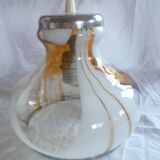 Murano glass ceiling light chandelier Space Age 70's design rolly vintage