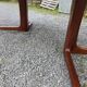 Baumann extendable teak table from the 1960s (2 extensions)