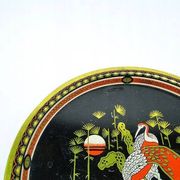 D7Z USSR Soviet tray with cranes PRL