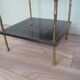 Table Maison Baguès Paris, bronze bambou et laque de chine