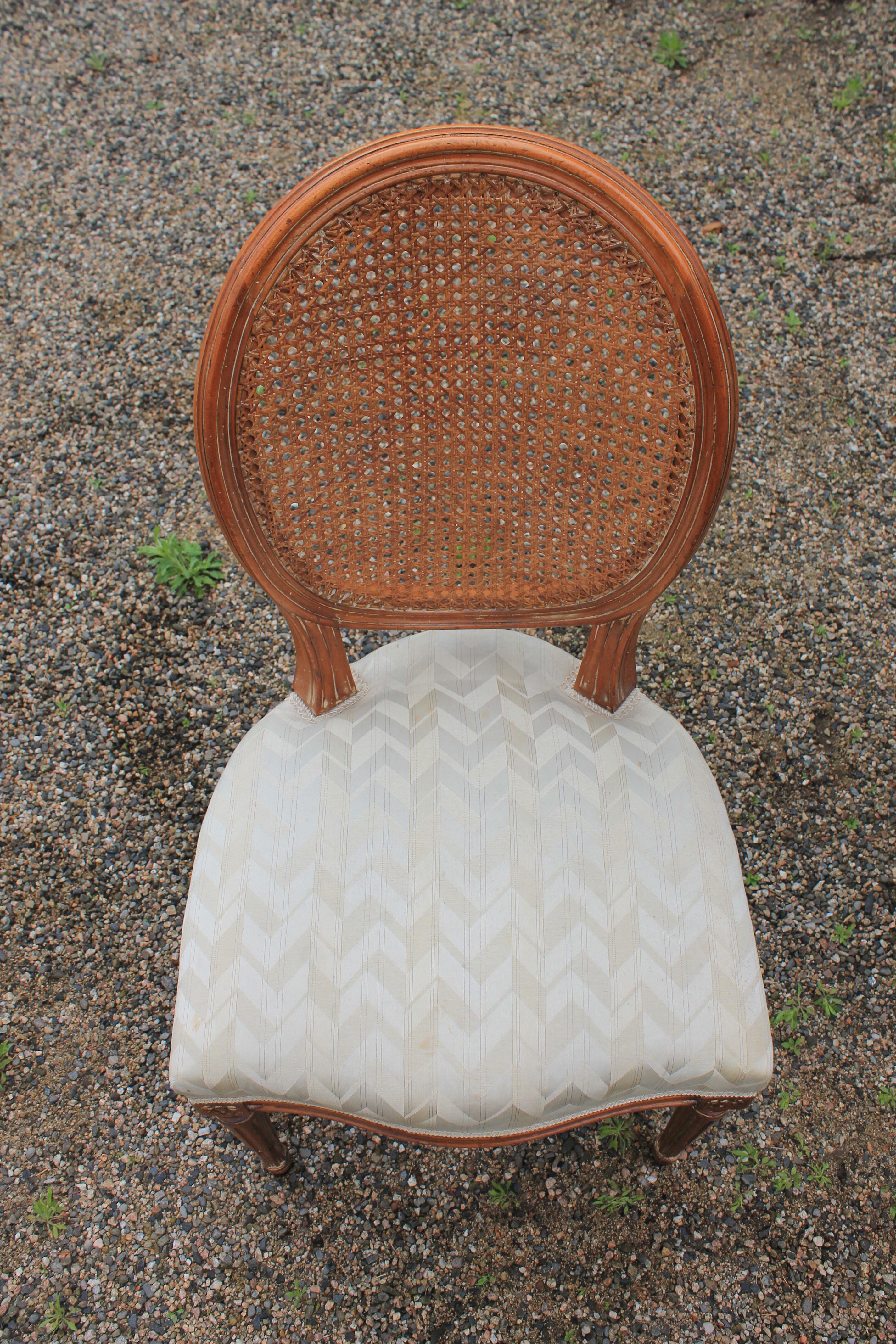 Set of 4 chairs Louis XVI